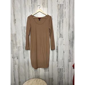 Hot Kiss Brown midi dress size XL